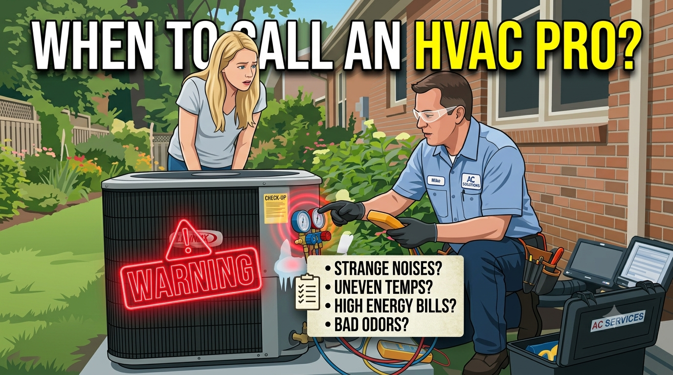 How to Know When Your HVAC System Needs Professional Attention